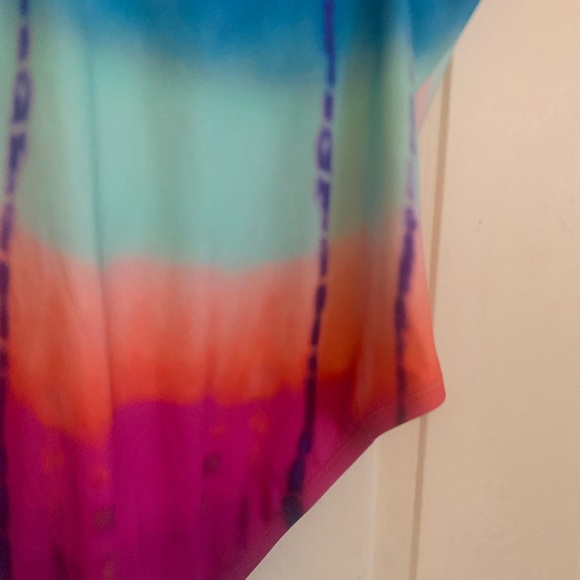 New Lucky Brand One Piece SZ Medium Swimsuit Colorful Pattern - Picture 8 of 10